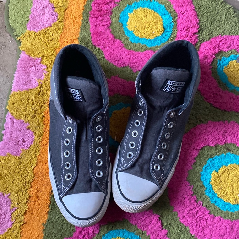 Men’s Converse gray high-top